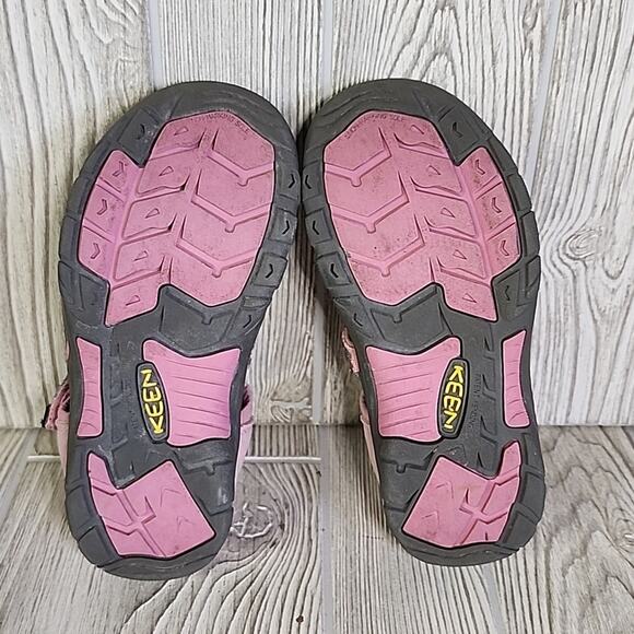 Keen Newport Pink Camo Hking Sandals Kids Size 3 - Picture 8 of 12